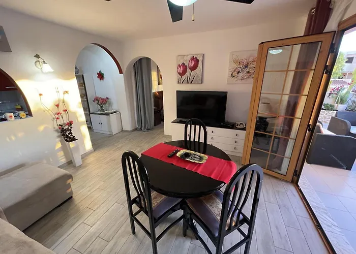 Апартаменты 108 Parque Cristina, Ocean View, Heated Pool, Free Wi Fi Адехе