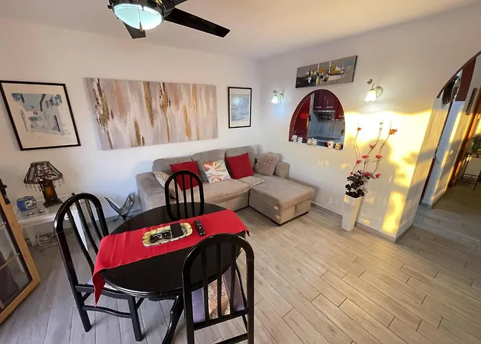 Апартаменты 108 Parque Cristina, Ocean View, Heated Pool, Free Wi Fi Адехе