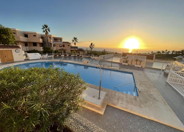 Апартаменты 108 Parque Cristina, Ocean View, Heated Pool, Free Wi Fi Адехе